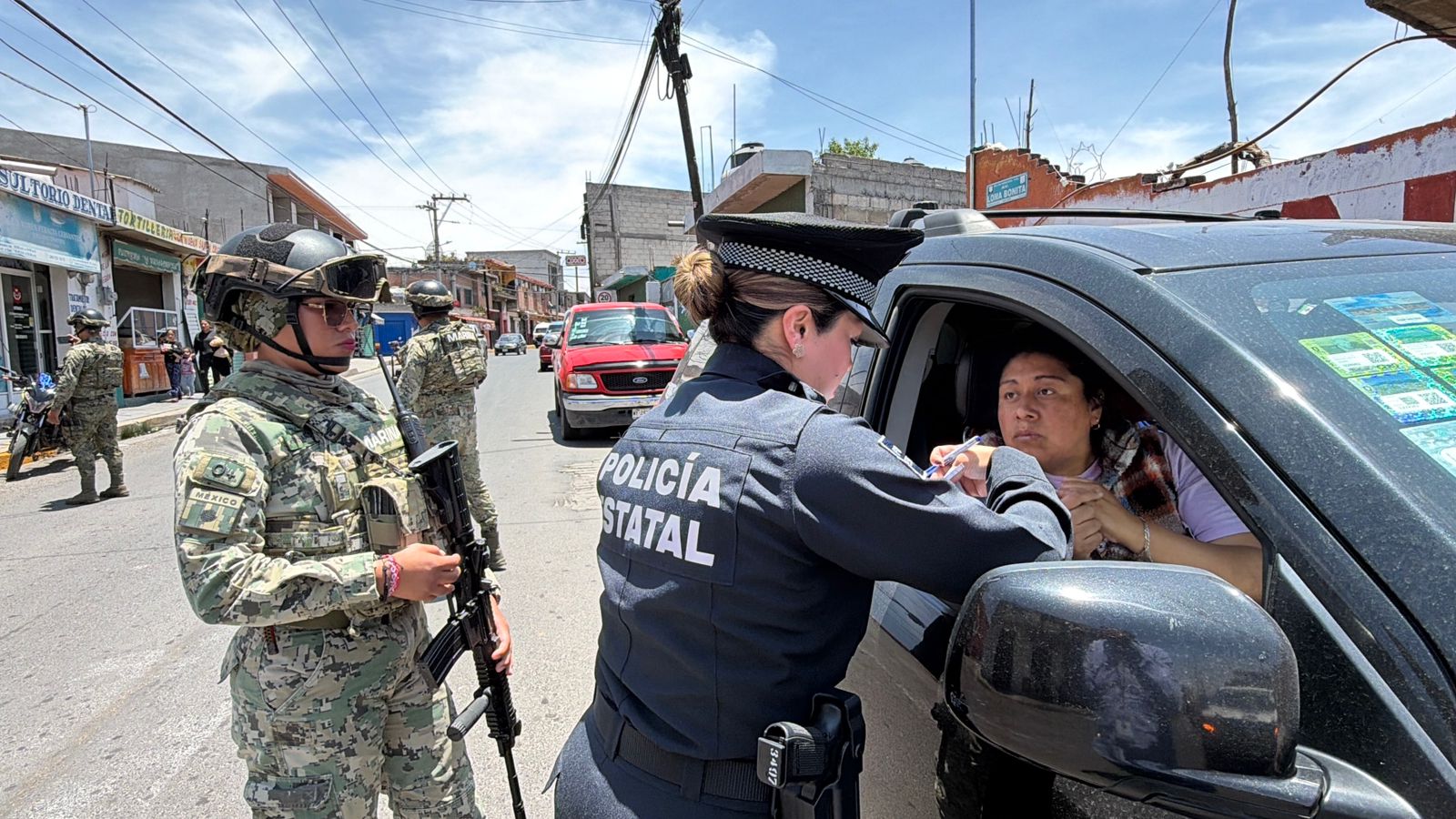 Fortalece SSC proximidad social con 'La SSC cerca de ti' en Nopalucan